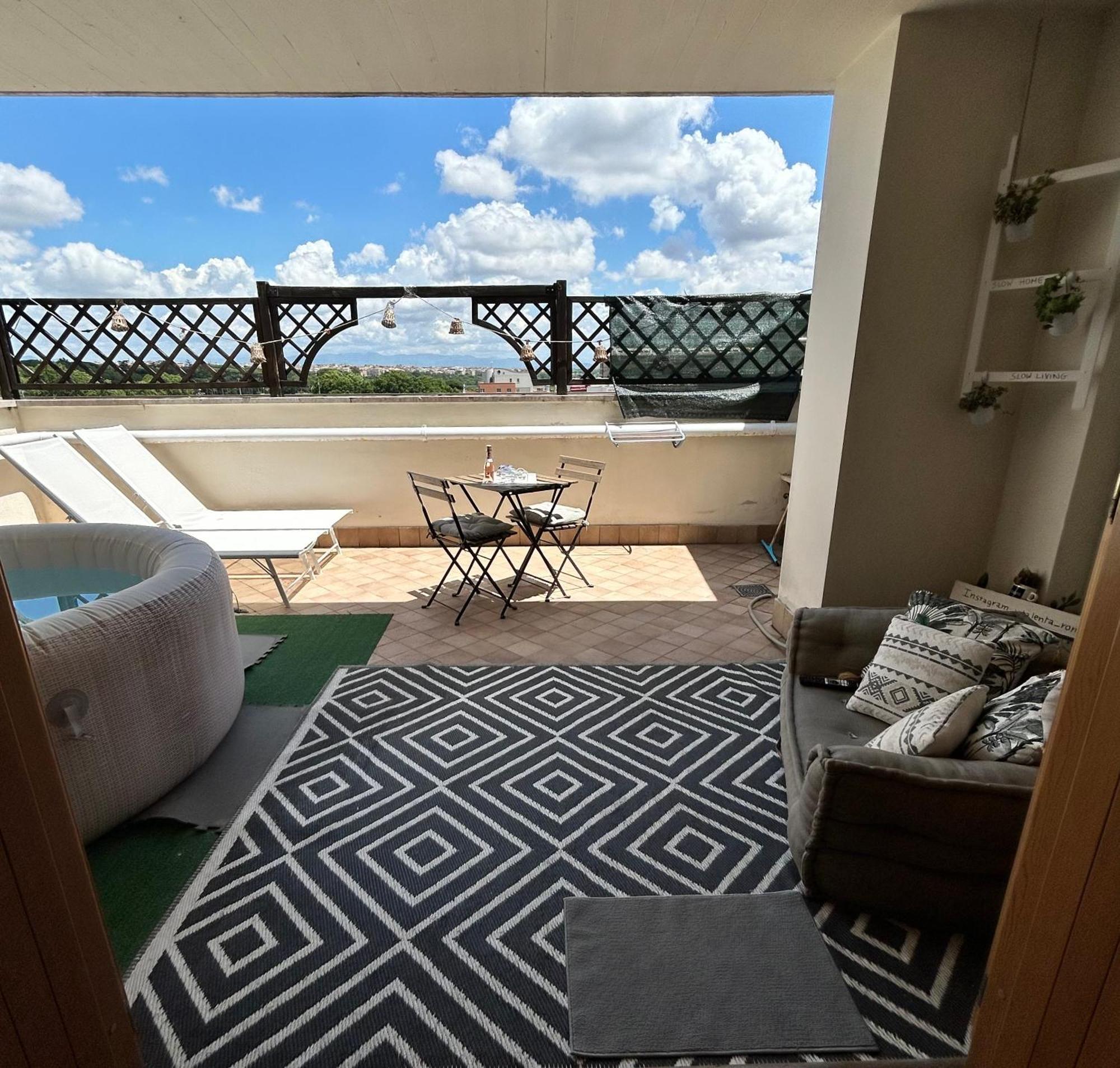 Vita Lenta Terrazza Roma Garbatella Exterior photo